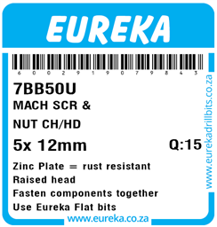 7BB50 - Machine Screw & Nut -7BB50_Label_T